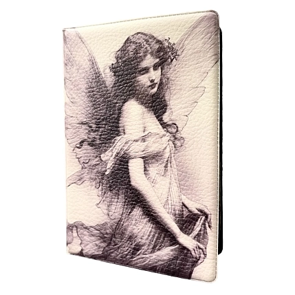 Обложка на паспорт DARI DARI «Девушка с крыльями», искусственная кожа, фото 1.