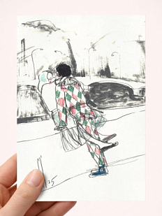 Открытка Максим Савва «Джельсомино», А6