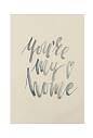 Открытка «You're my home», превью фото 1