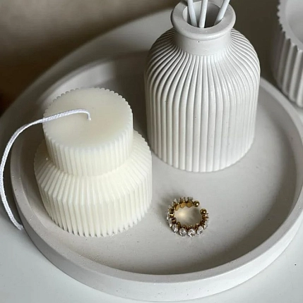 Поднос круглый, фото 3.