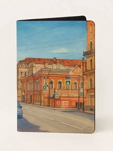 Обложка на паспорт DARI DARI «Особняк Мясникова, Санкт-Петербург», искусственная кожа