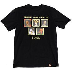 Футболка «Choose your fighter», XL, черный, муж.