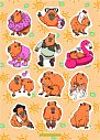 Стикерпак «Capibara», превью фото 1
