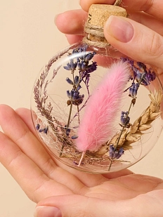 Ёлочный шар-панно Зачарованные шары «Желанный», 8 см