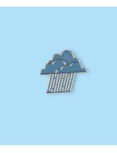 Металлический значок «Тучка» серия Петербург