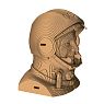 Картонный конструктор 3D «Гагарин», превью фото 2