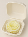 Свеча цветок «Роза», желтая, превью фото 1