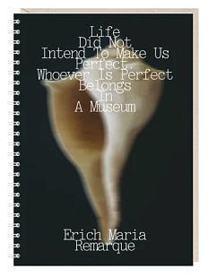 Блокнот на пружине Mitrozhe «Life did not intend», А5, 50 листов, чёрный