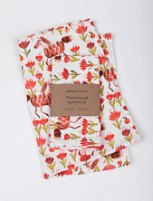 Полотенце «Лошадки», белое