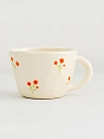 Чашка для чая ручной работы Шуши керамика Розы красные, керамика, 250 мл, превью фото 1