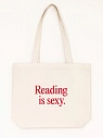 Сумка шоппер «Reading is sexy», белый, превью фото 1