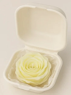 Свеча цветок DARI DARI «Роза», желтая
