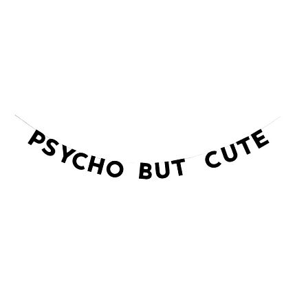 Гирлянда «PSYCHO BUT CUTE», фото 1.