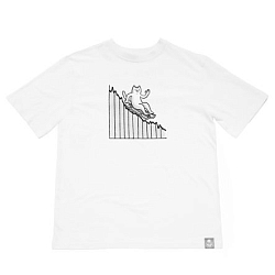 Футболка Barking Store «Weeeee», М жен., белый
