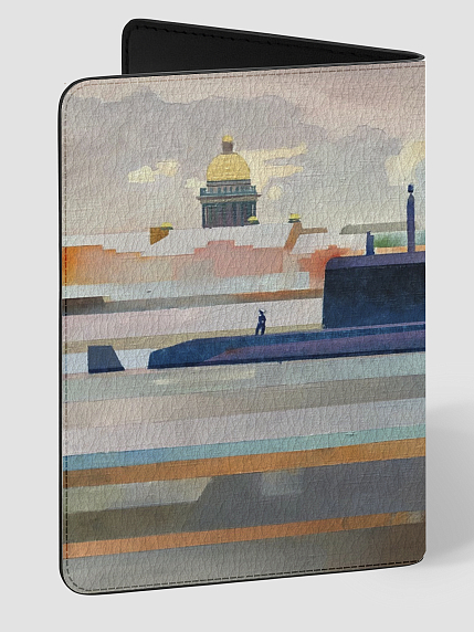 Обложка на паспорт «SPb23», Василий Аникин, искусственная кожа, фото 2.