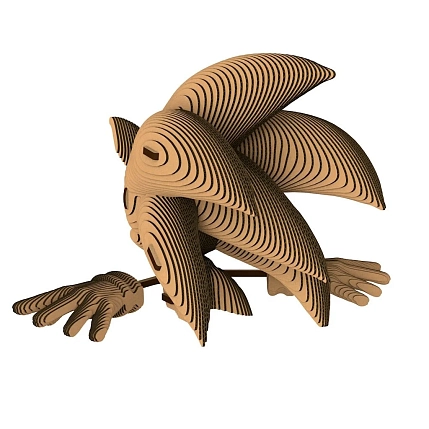 Картонный конструктор 3D «Соник», фото 3.