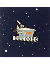 Металлический значок «Луноход» серия Космос 1961