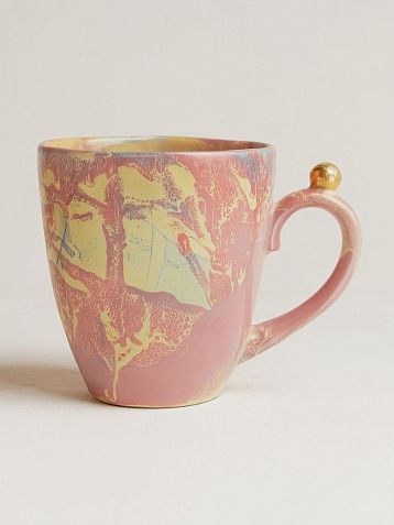 Кружка ручной работы Тата вытворяет/NF ceramics «Творческая на всю голову», керамика, 400 мл, фото 3.