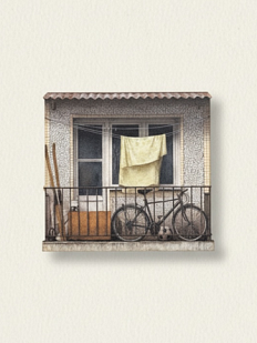 Магнит «Выросли и уехали. Балконы 2», №2