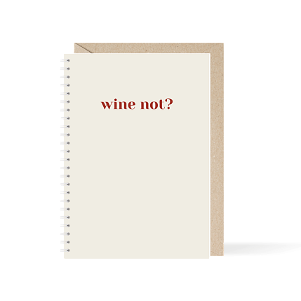 Ежедневник «Wine not?», фото 1.