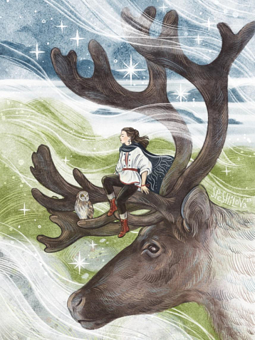 Постер интерьерный «Скитальцы», А3, Спешилова Анна, фото 1.