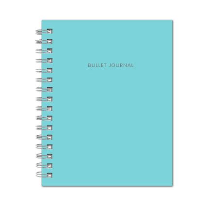 Блокнот-органайзер Bullet Journal, голубой, А5, фото 1.