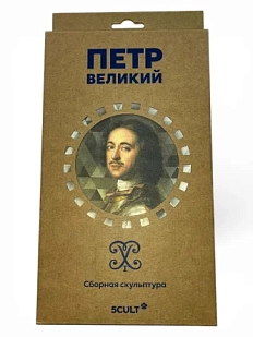 Картонный конструктор 3D «Пётр I», микро