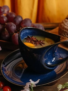 Кружка ручной работы Лутиэн VELES «Небо Валинора», фарфор, 450 мл