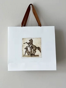 Пакет подарочный «Аничков мост»