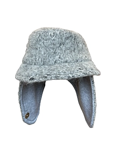 Панама Гнёздышко с ушками Светло-Серая