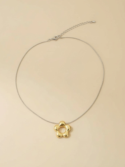 Цепь Migette с подвеской «Цветок» , фото 3.