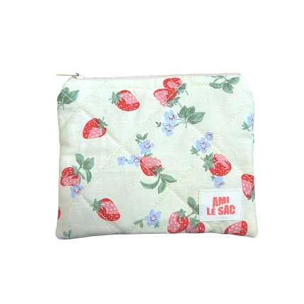 Мини-кошелёк ручной работы АМИ (Ami lé sac), земляника, фото 1.