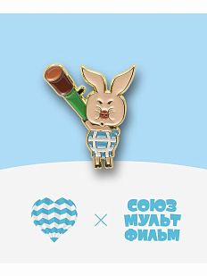 Металлический значок «Пятачок»