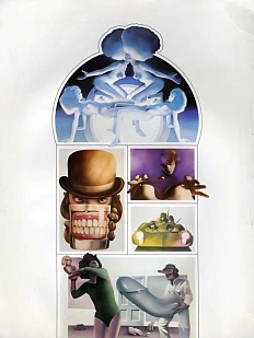 Кинопостер «Заводной апельсин»