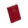 Трансформационный ежедневник «Открой себя заново», бордовый, превью фото 1