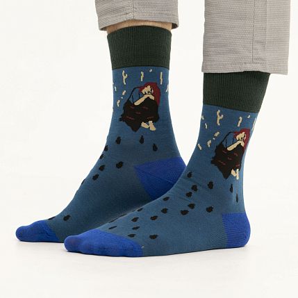 Носки «Алёнушка», р-р 38-41, серые, фото 1.