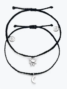 Браслеты парные WAF WAF «Солнце и Луна»