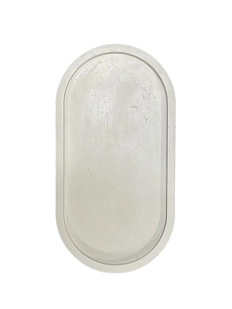 Подставка овал, белая