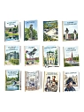 Чайный набор листовой Книжная полка, императорский чай «Гатчина», 12 пакетиков, превью фото 3