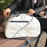 Сумка Ranzel Bags «Hunty White», тайвек, белая, превью фото 4