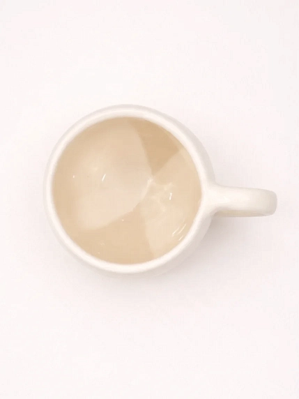 Кружка ручной работы Мария Гордеева «Овечка», керамика, 250 мл, фото 4.