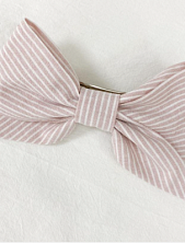 Бант БУКА «Тёртый пирог», на заколке, розовый, M