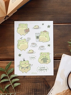 Стикерпак «Лягушата»