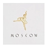 Металлический значок Heart of Moscow «Балерина в белом» серия Москва, превью фото 1