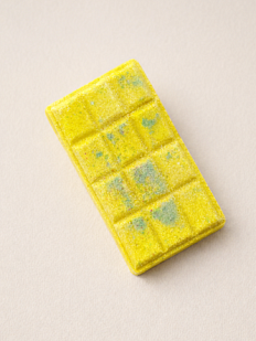 Бомбочка для ванны «Плитка шоколада», банановый сорбет