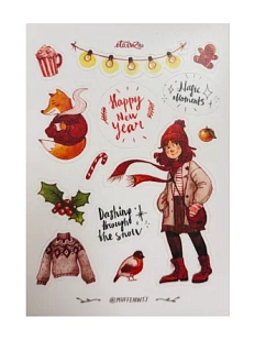 Стикерпак «Magic moments», А6