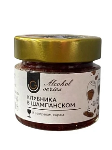 Джем «Клубника в шампанском», 100 г