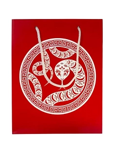 Пакет подарочный «Магическая змея»