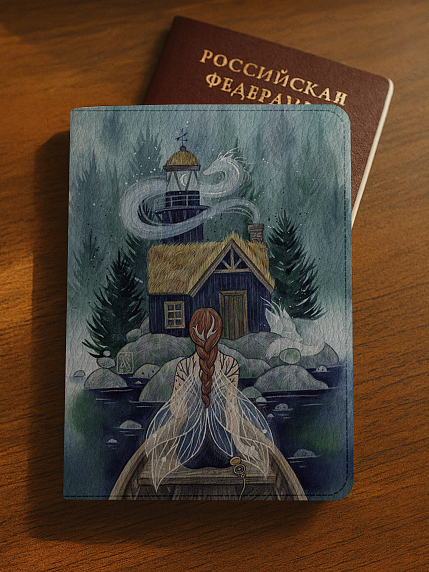 Обложка на паспорт «Тишина», Спешилова Анна, фото 3.