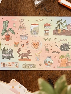 Стикерпак «Веселые котики»